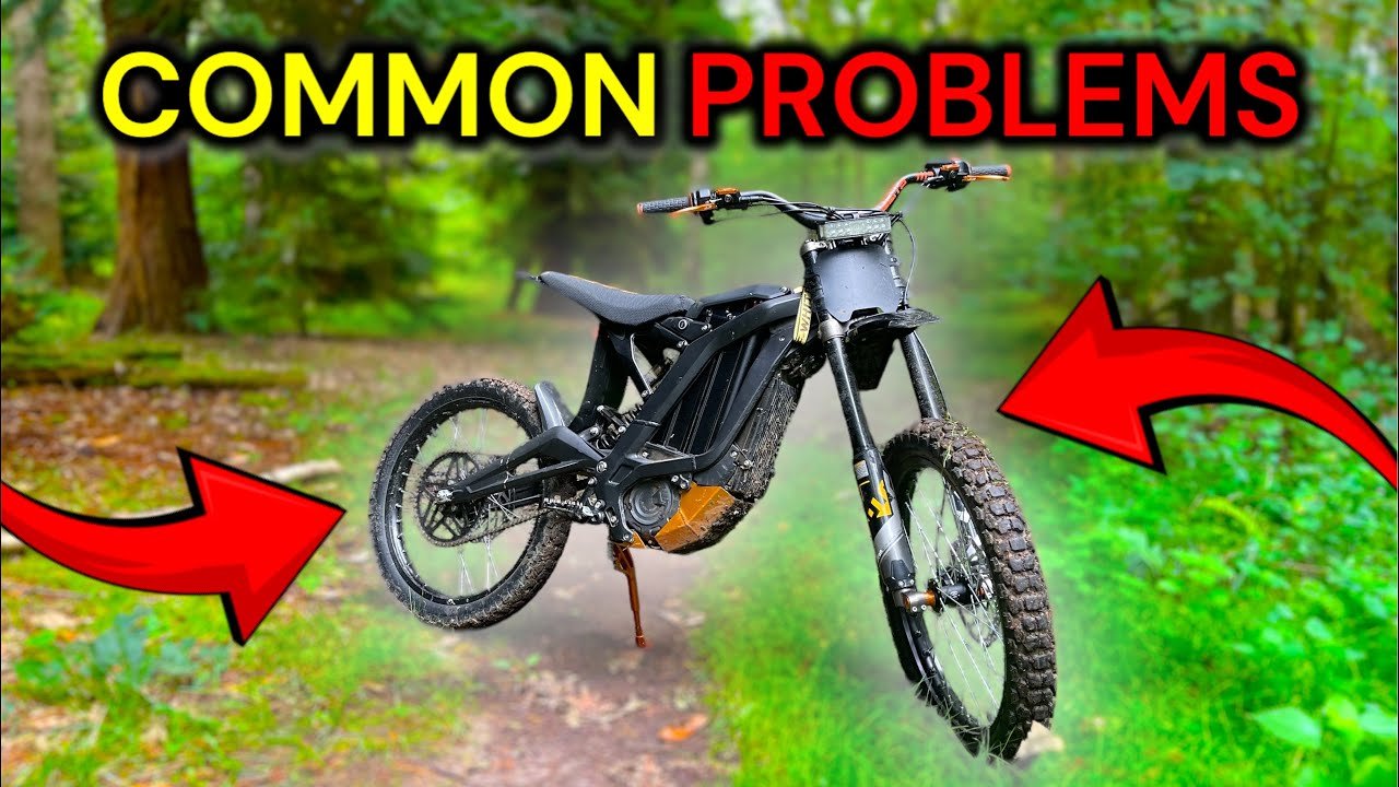 Ten potential problems with a Surron bike include:
